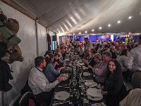 NZL CAN Christchurch 2018APR28 GO FarewellDinner 024 : - DATE, - PLACES, - SPORTS, - TRIPS, 10's, 2018, 2018 - Kiwi Kruisin, 2018 Christchurch Golden Oldies, Alice Springs Dingoes Rugby Union Football Club, April, Canterbury, Christchurch, Closing Ceremony / Farewell Dinner, Day, Golden Oldies Rugby Union, Month, New Zealand, Oceania, Rugby Union, Saturday, South Hagley Park, Teams, Year